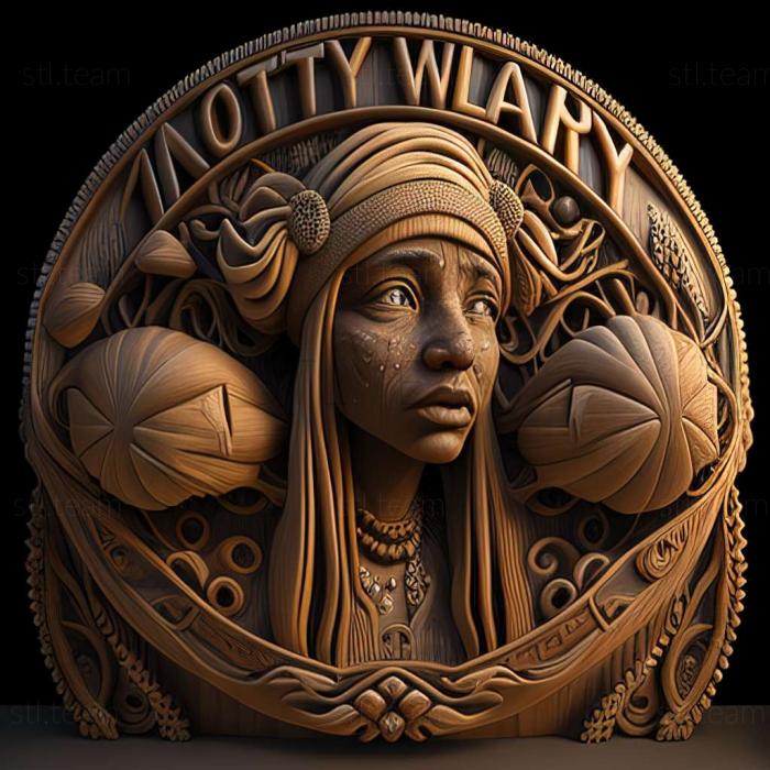 3D model Doin What Comes Natu rally Naty Fortune Teller The My (STL)